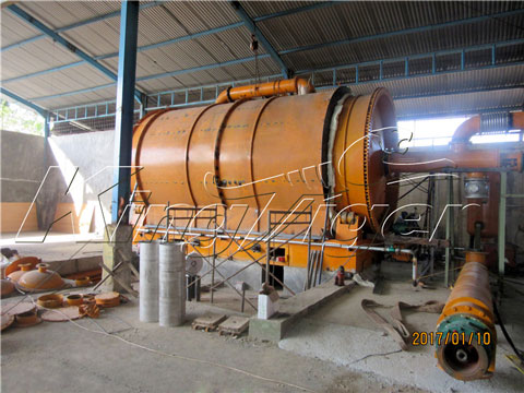 Waste Tyre Pyrolysis Plant