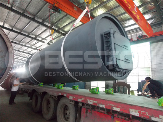 Waste Pyrolysis Machine to South Africa