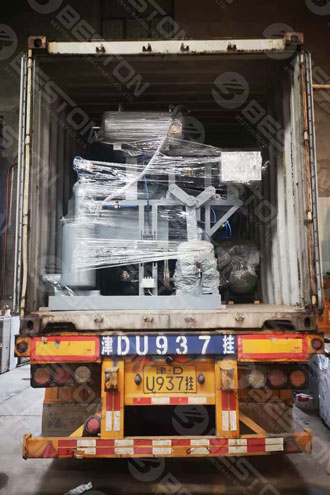 Egg Tray Packing Machine Shipped to America