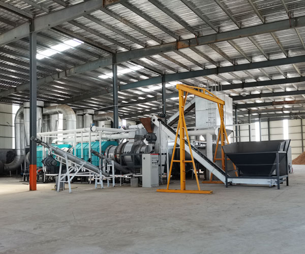 Beston Charcoal Maker Installed-in-Lianyungang,-China Successfully