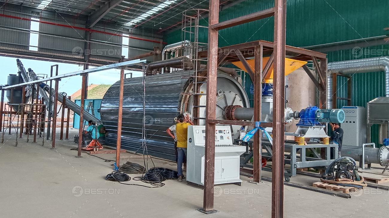 Advanced Pyrolysis Machine to Process Oil Sludge&Plastic in Malaysia