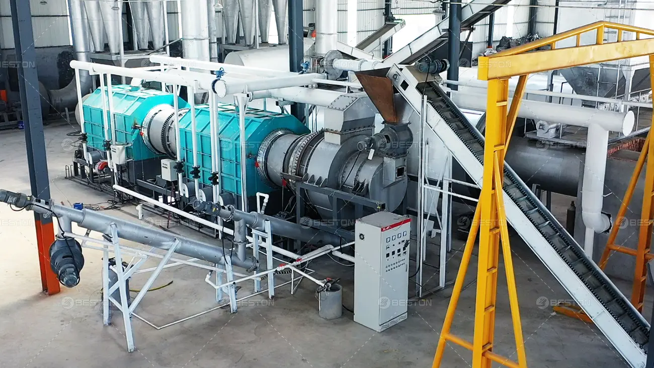 Beston Wood to Charcoal Machine with Advanced Technologies